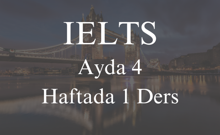 IELTS Özel Ders