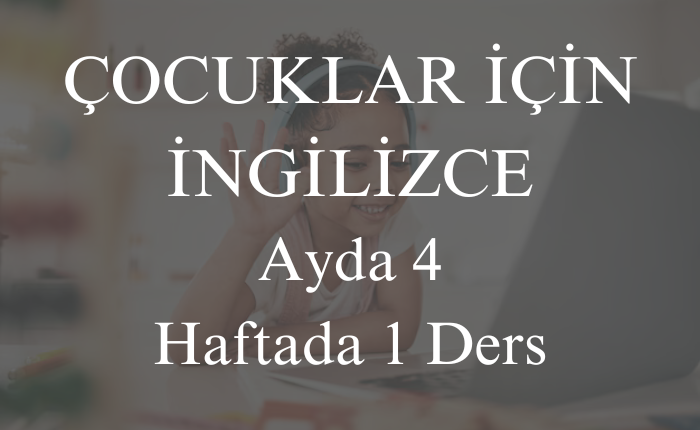 Çocuklar İçin İngilizce Özel Ders