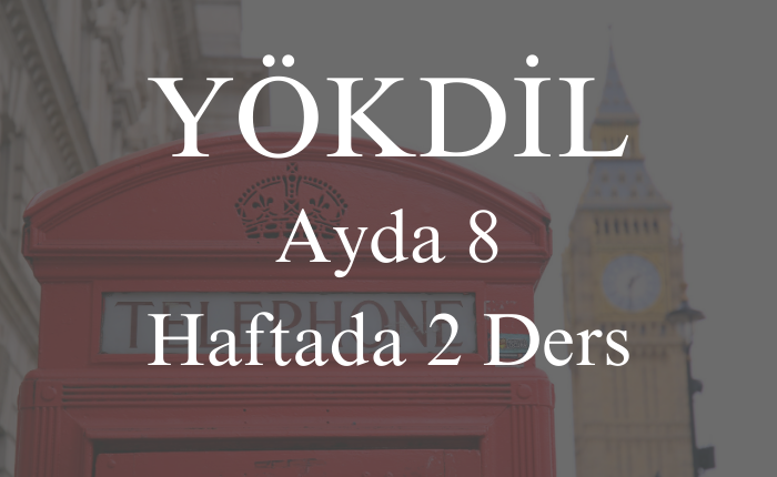 YÖKDİL Özel Ders